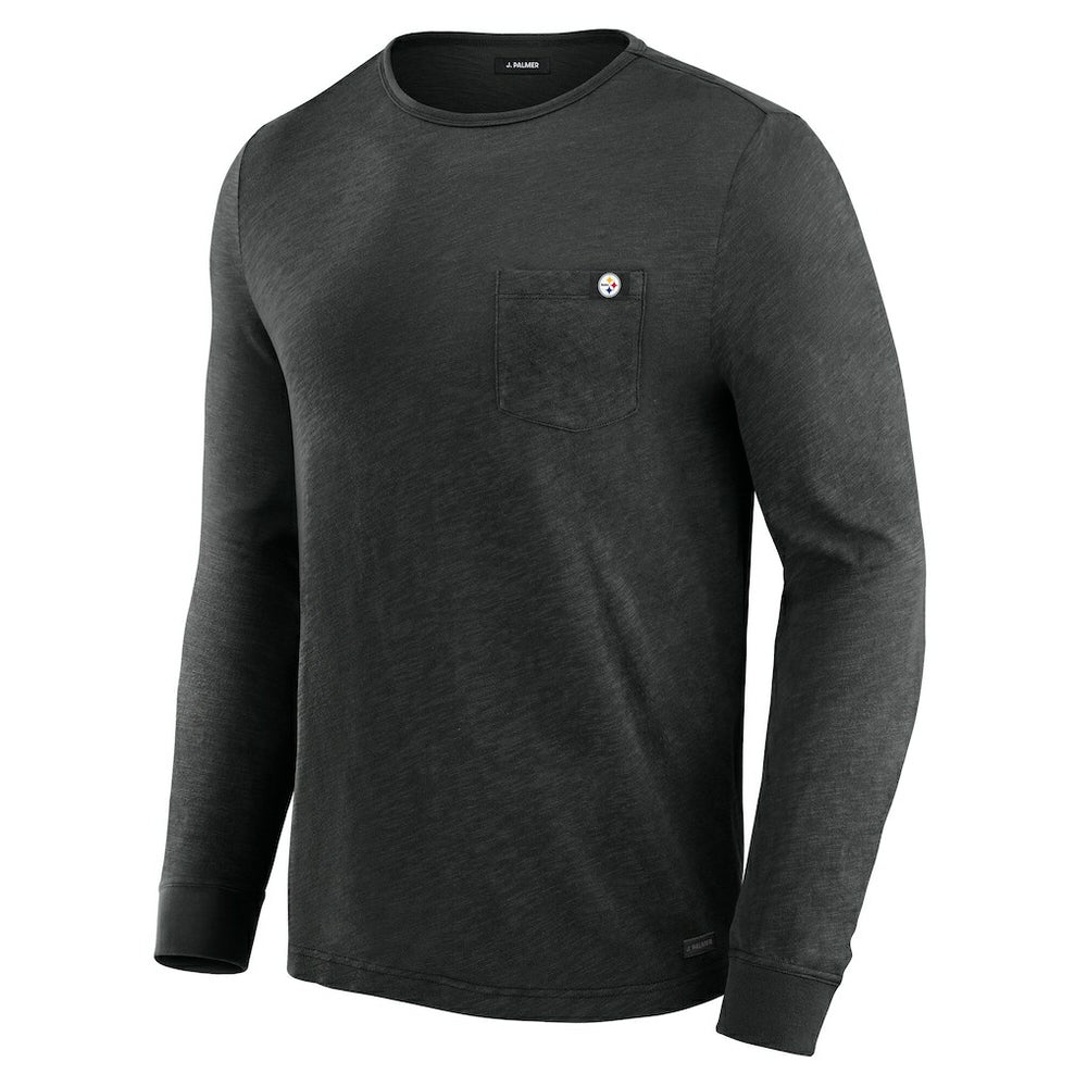 Pittsburgh Steelers J. Palmer In-The-Pocket Long Sleeve T-Shirt Black - NFL