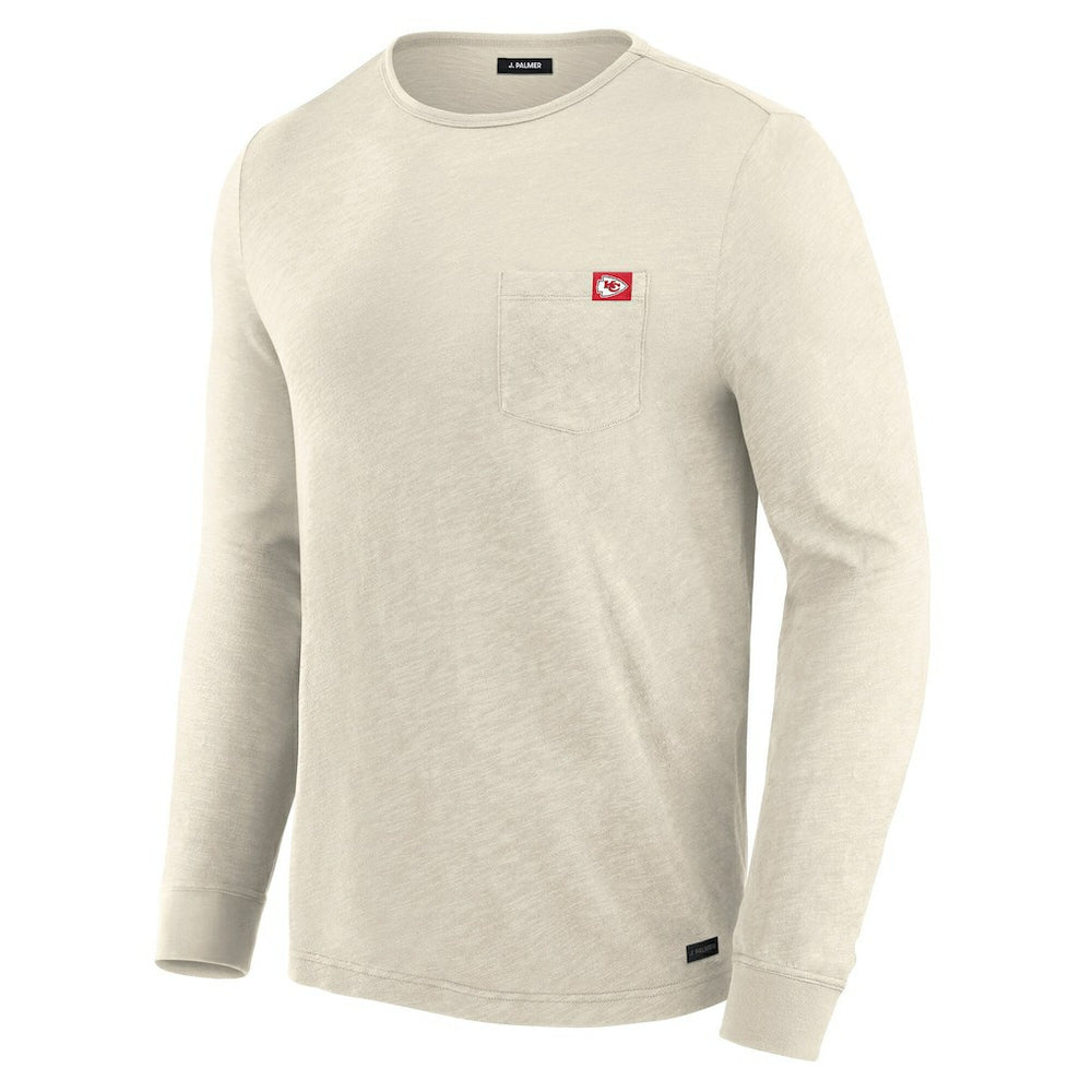 Kansas City Chiefs J. Palmer In-The-Pocket Long Sleeve T-Shirt Cream - NFL