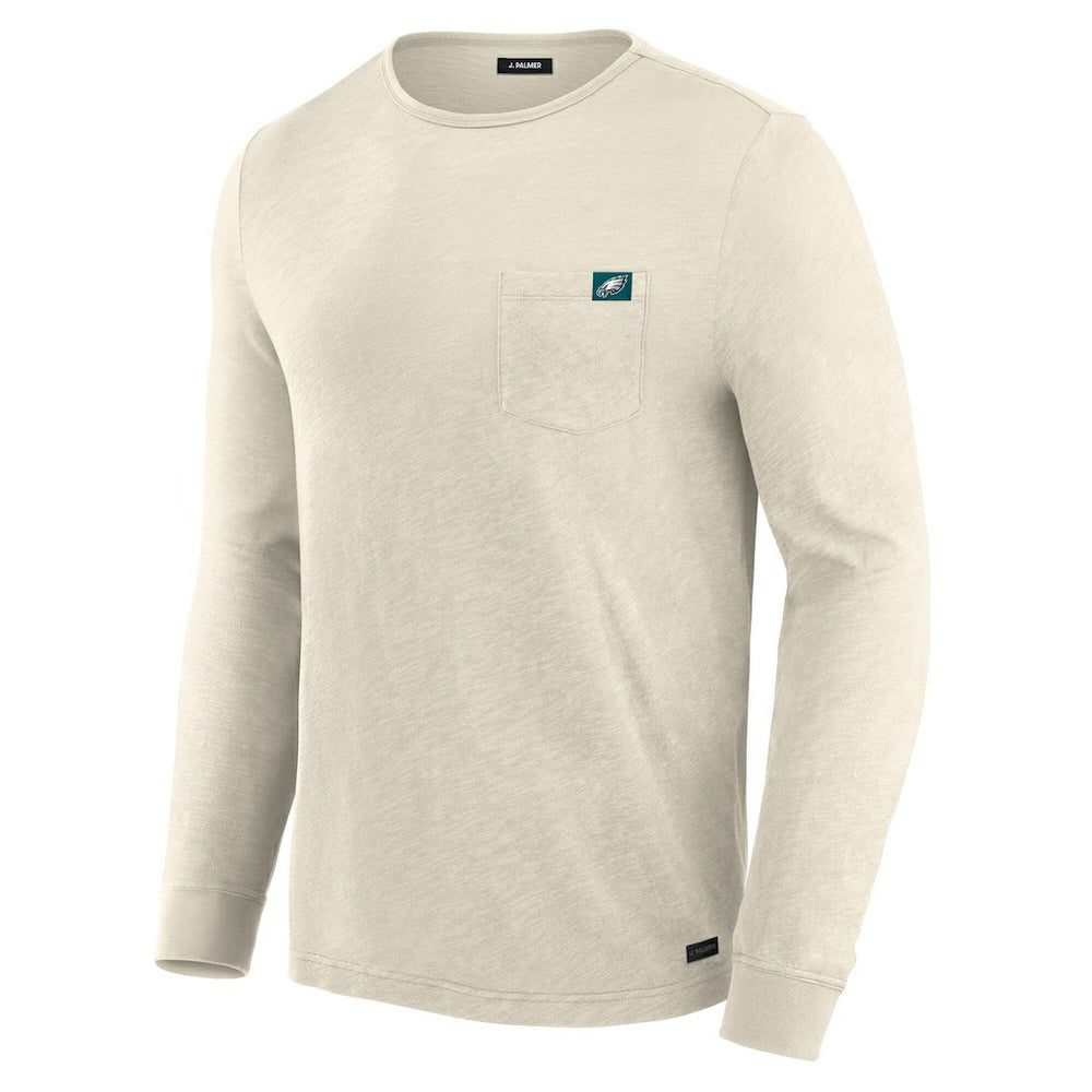 Philadelphia Eagles J. Palmer In-The-Pocket Long Sleeve T-Shirt Cream - NFL