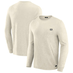Pittsburgh Steelers J. Palmer In-The-Pocket Long Sleeve T-Shirt Cream - NFL