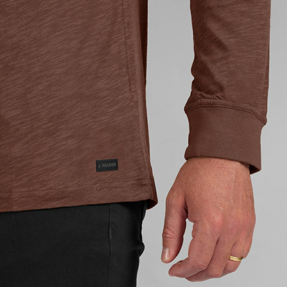 Cleveland Browns J. Palmer In-The-Pocket Long Sleeve T-Shirt Tan - NFL