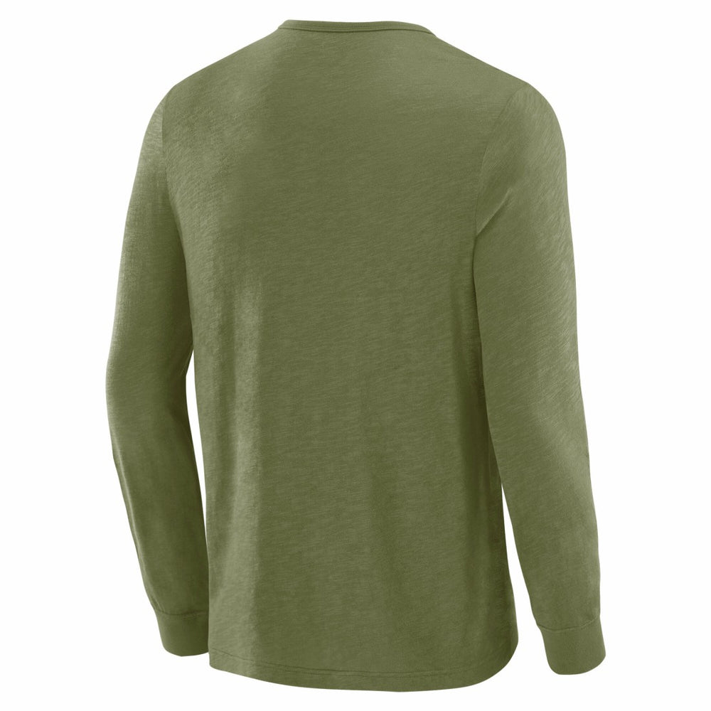 Green Bay Packers J. Palmer In-The-Pocket Long Sleeve T-Shirt Olive - NFL