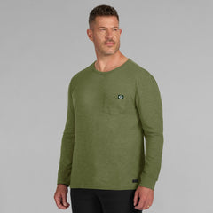 Green Bay Packers J. Palmer In-The-Pocket Long Sleeve T-Shirt Olive - NFL