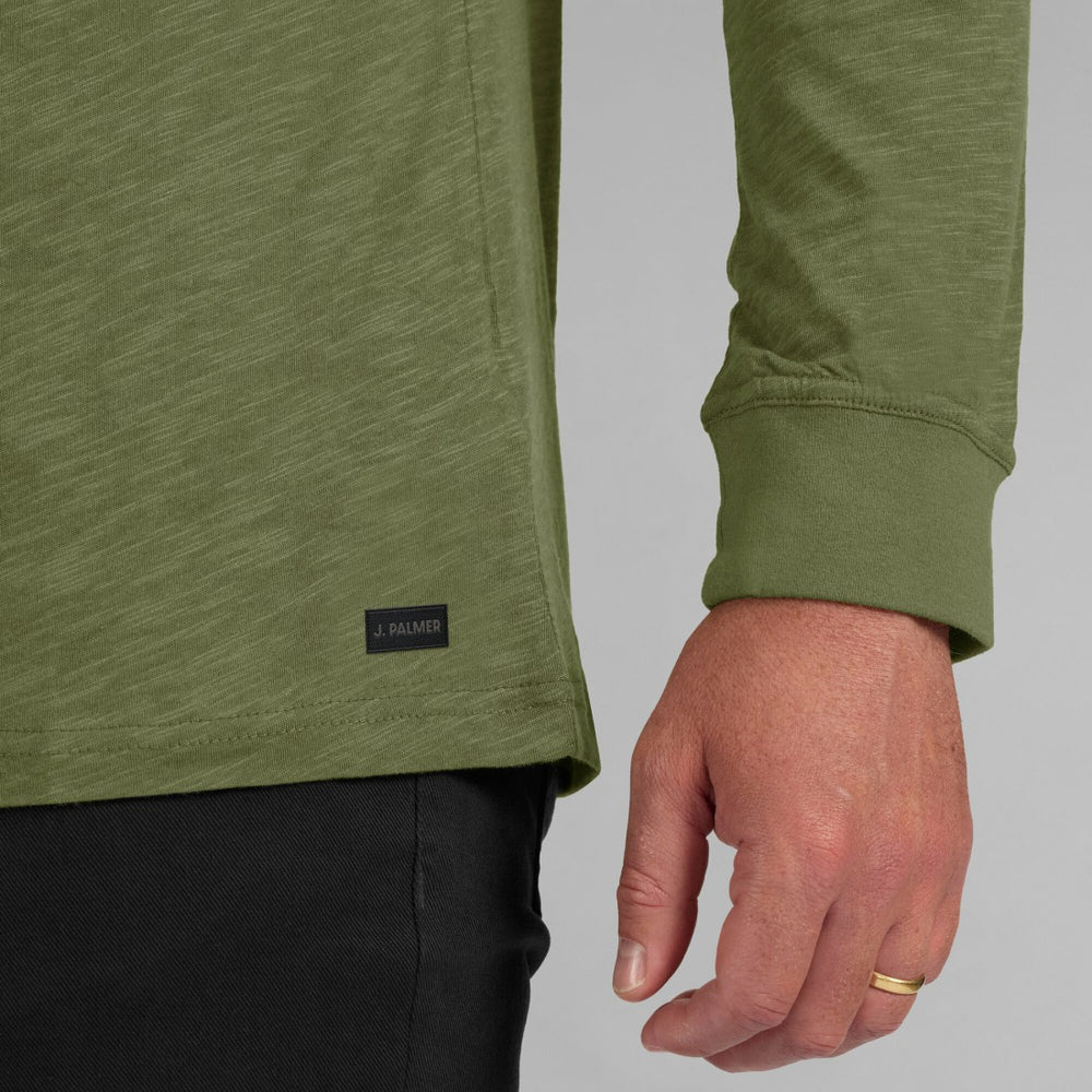 Green Bay Packers J. Palmer In-The-Pocket Long Sleeve T-Shirt Olive - NFL