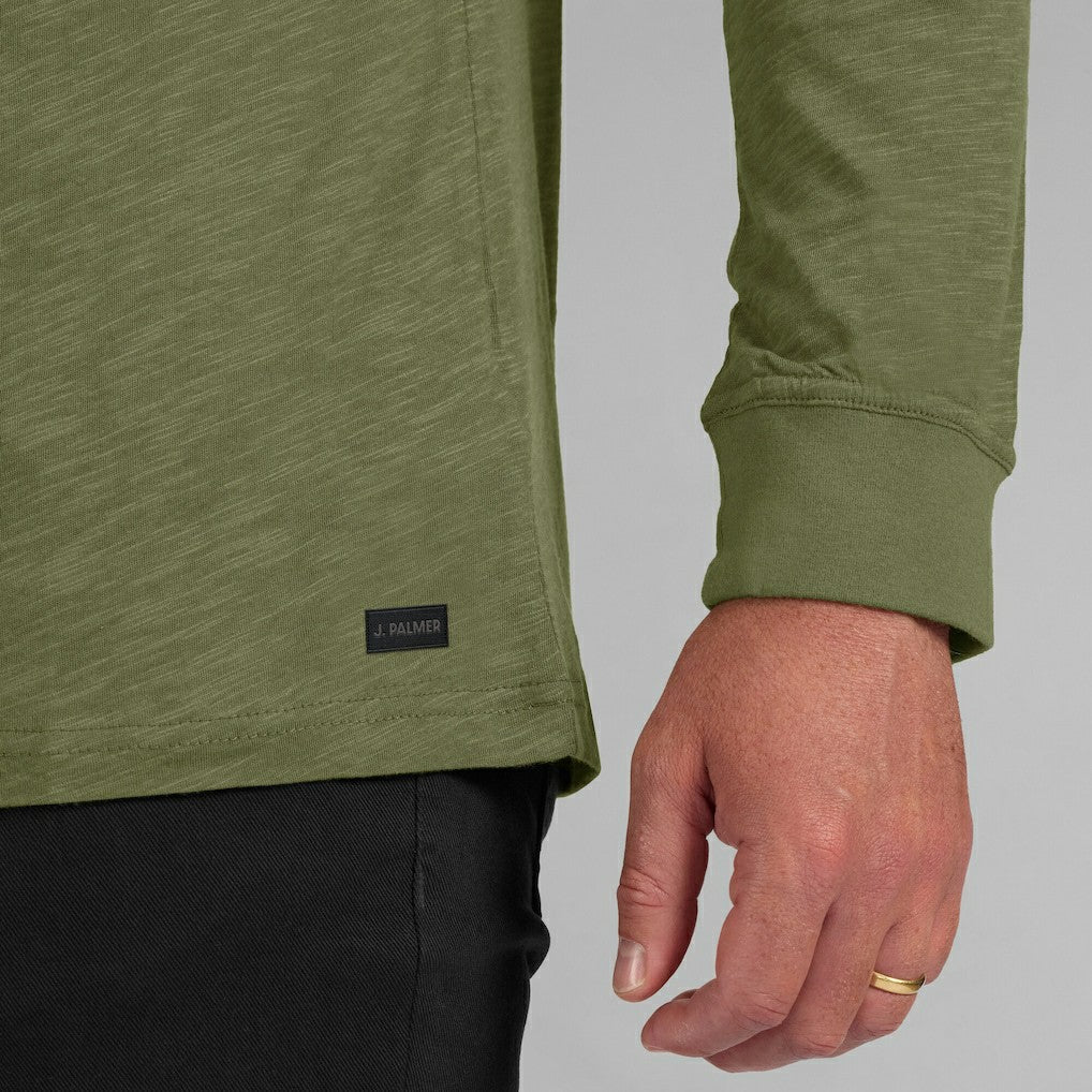 New York Jets J. Palmer In-The-Pocket Long Sleeve T-Shirt Olive - NFL