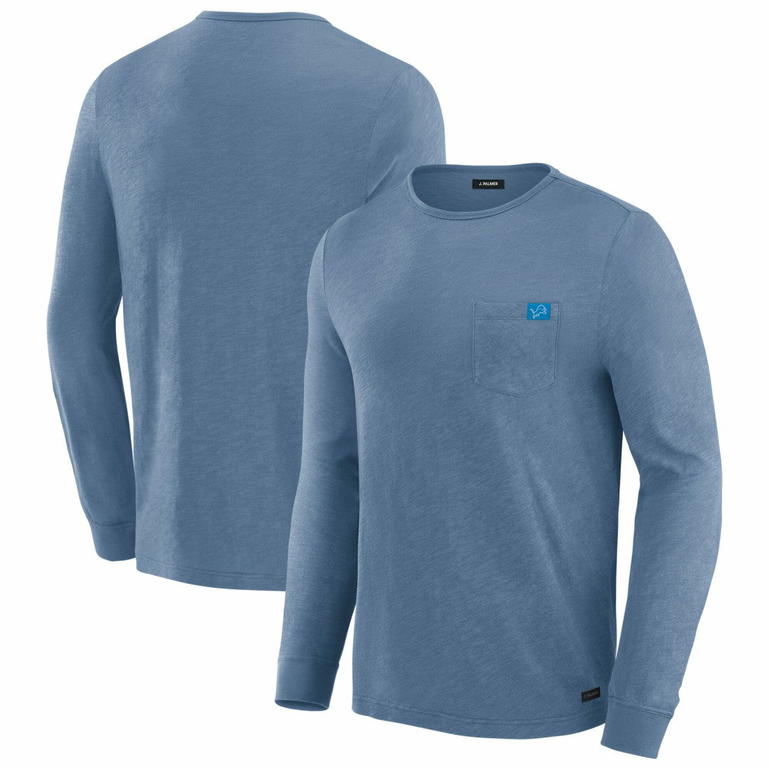 Detroit Lions J. Palmer In-The-Pocket Long Sleeve T-Shirt Royal - NFL