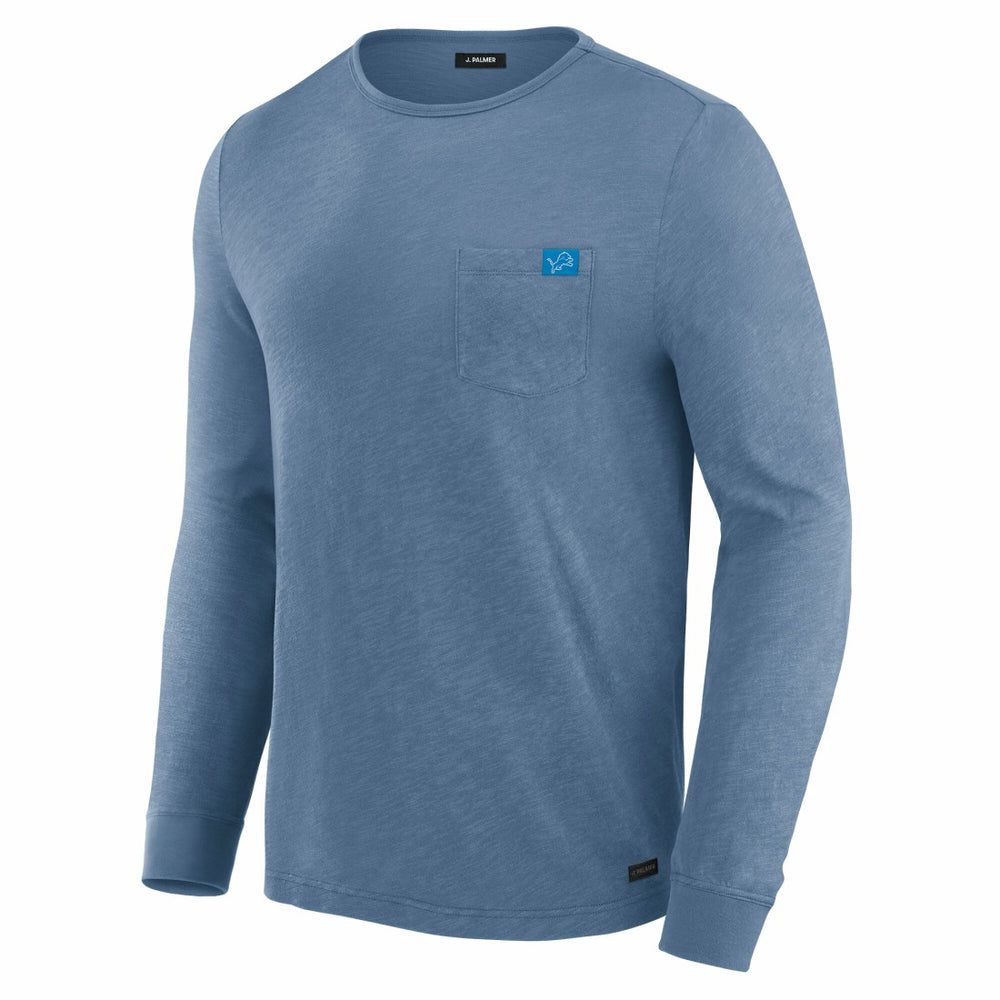 Detroit Lions J. Palmer In-The-Pocket Long Sleeve T-Shirt Royal - NFL
