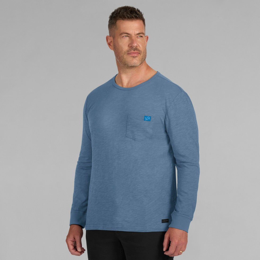 Detroit Lions J. Palmer In-The-Pocket Long Sleeve T-Shirt Royal - NFL