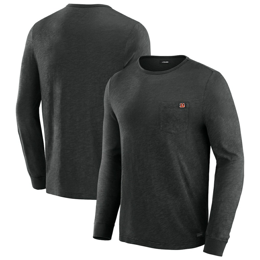 Cincinnati Bengals J. Palmer In-The-Pocket Long Sleeve T-Shirt Black - NFL