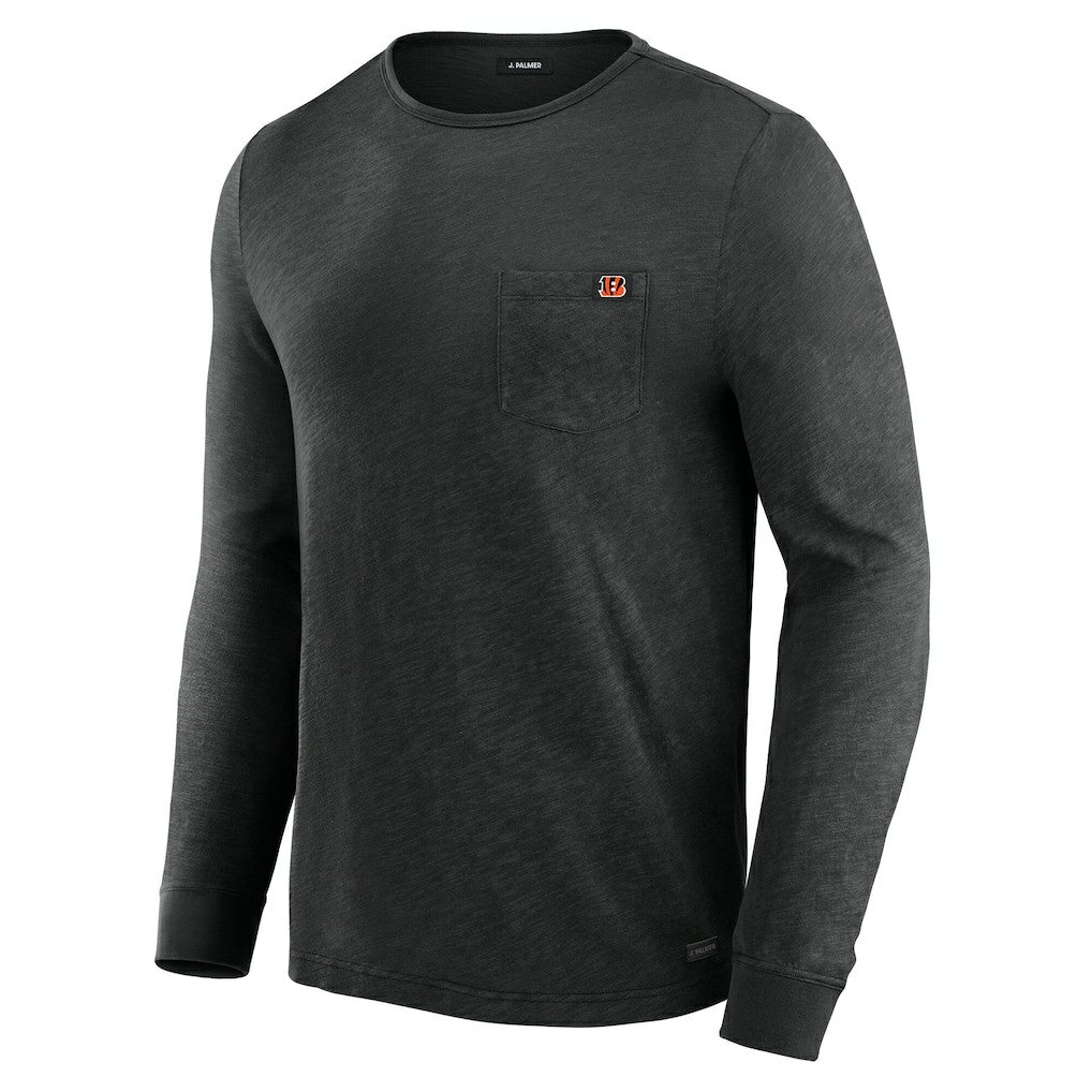 Cincinnati Bengals J. Palmer In-The-Pocket Long Sleeve T-Shirt Black - NFL