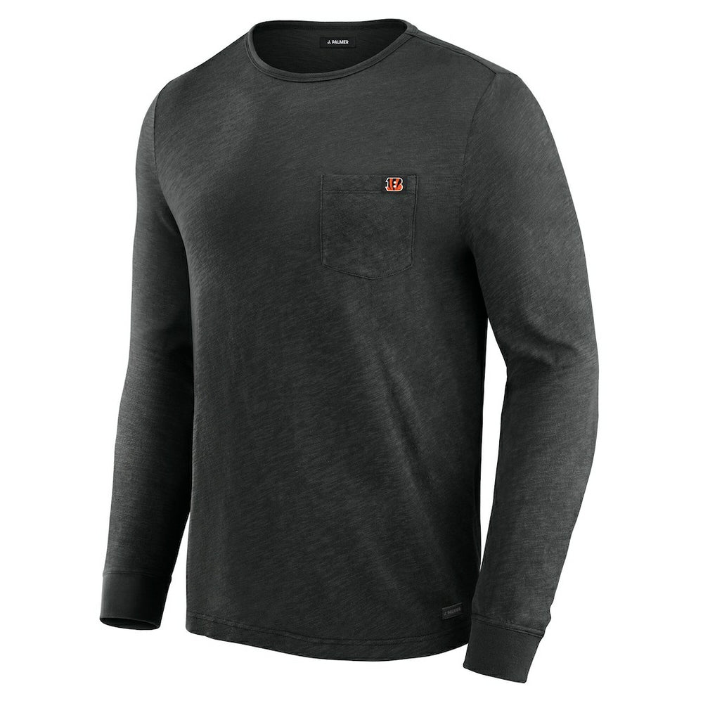 Cincinnati Bengals J. Palmer In-The-Pocket Long Sleeve T-Shirt Black - NFL
