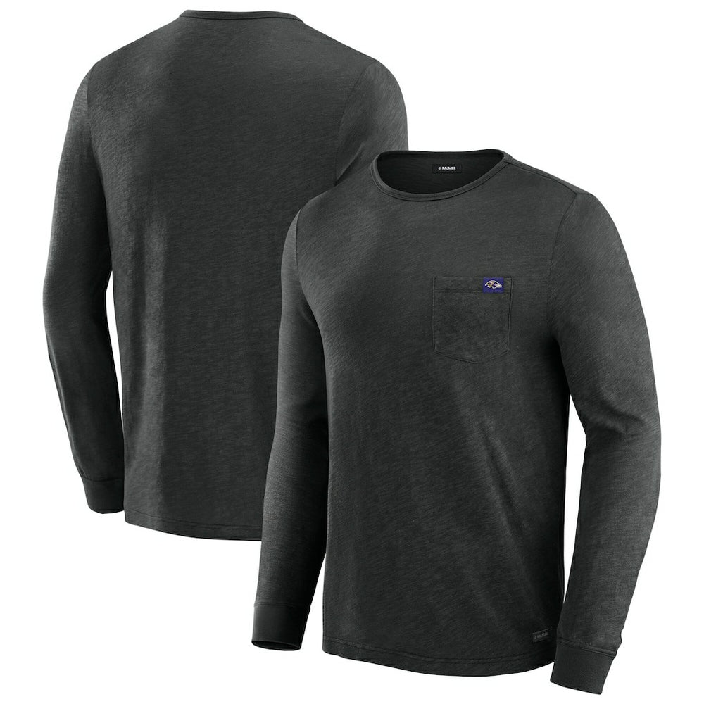 Baltimore Ravens J. Palmer In-The-Pocket Long Sleeve T-Shirt Black - NFL