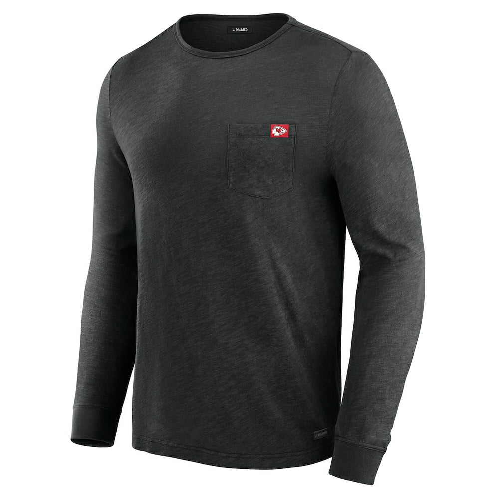 Kansas City Chiefs J. Palmer In-The-Pocket Long Sleeve T-Shirt Black - NFL