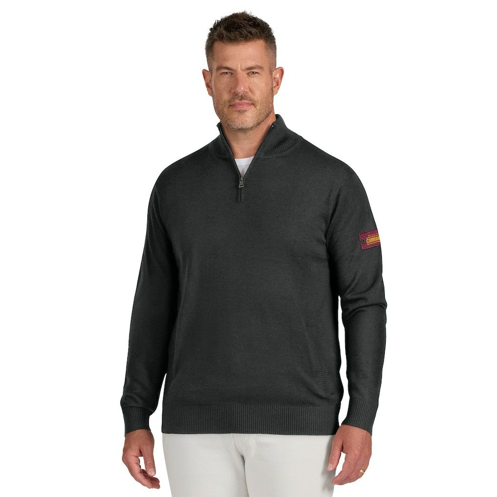 Washington Commanders J. Palmer Franchise Quarter-Zip Sweater Black - NFL