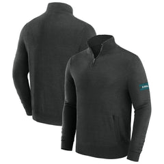 Philadelphia Eagles J. Palmer Franchise Quarter-Zip Sweater Black - NFL