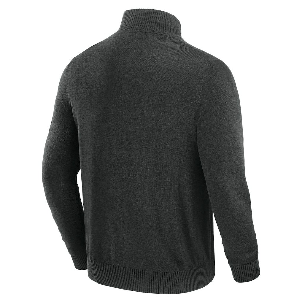 Baltimore Ravens J. Palmer Franchise Quarter-Zip Sweater Black - NFL