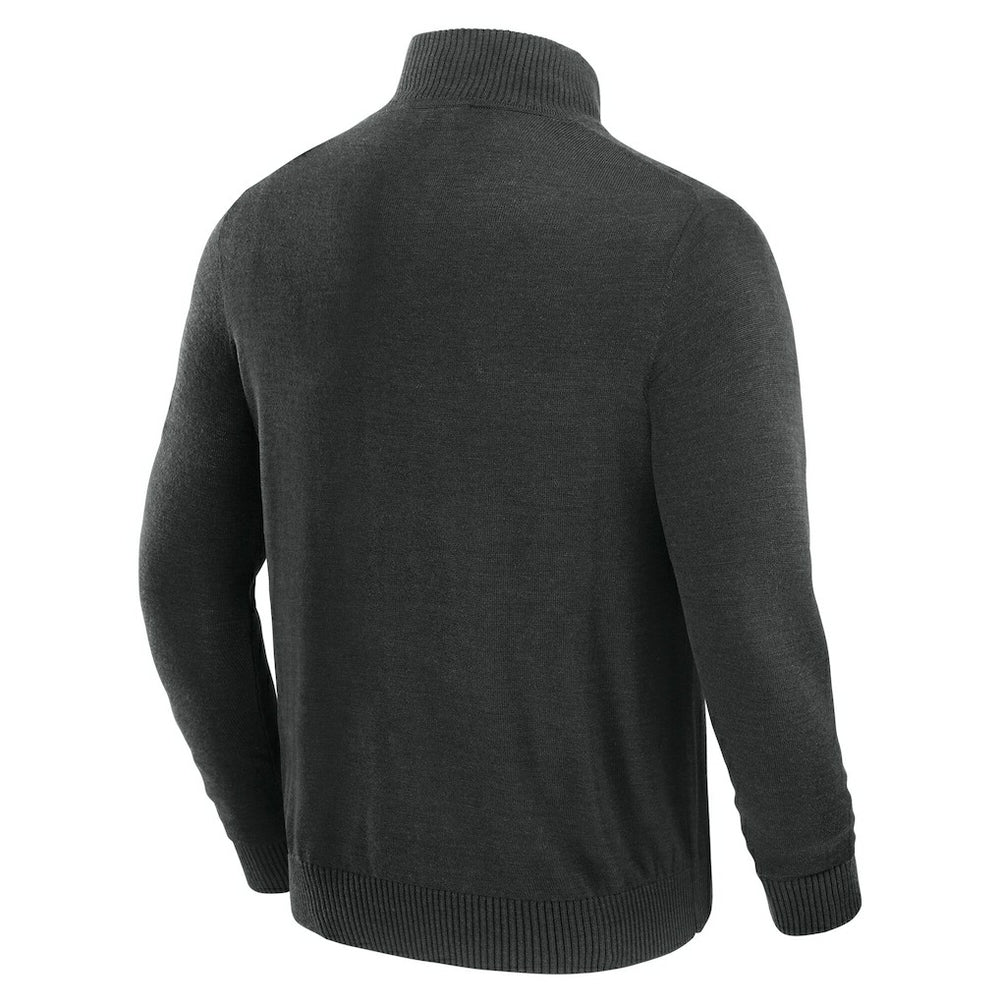 Baltimore Ravens J. Palmer Franchise Quarter-Zip Sweater Black - NFL