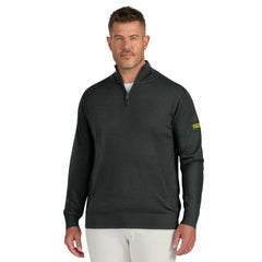 Green Bay Packers J. Palmer Franchise Quarter-Zip Sweater Black - NFL