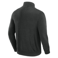 Minnesota Vikings J. Palmer Franchise Quarter-Zip Sweater Black - NFL