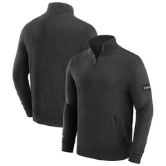 Las Vegas Raiders J. Palmer Franchise Quarter-Zip Sweater Black - NFL
