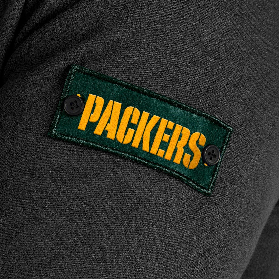 Green Bay Packers J. Palmer QB1 Full-Zip Sweatshirt Black - NFL