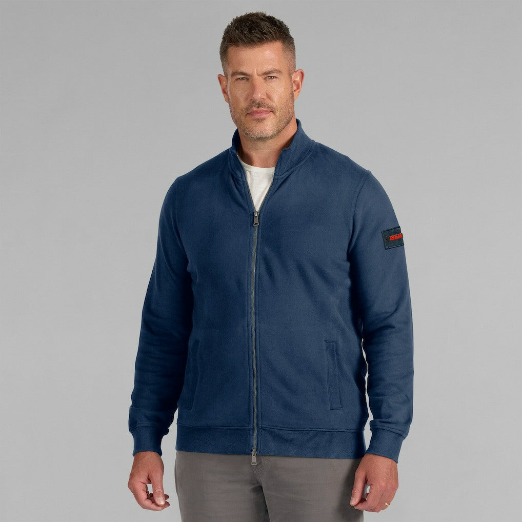 Chicago Bears J. Palmer QB1 Full-Zip Sweatshirt Navy - NFL