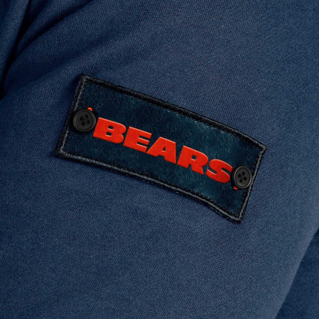 Chicago Bears J. Palmer QB1 Full-Zip Sweatshirt Navy - NFL