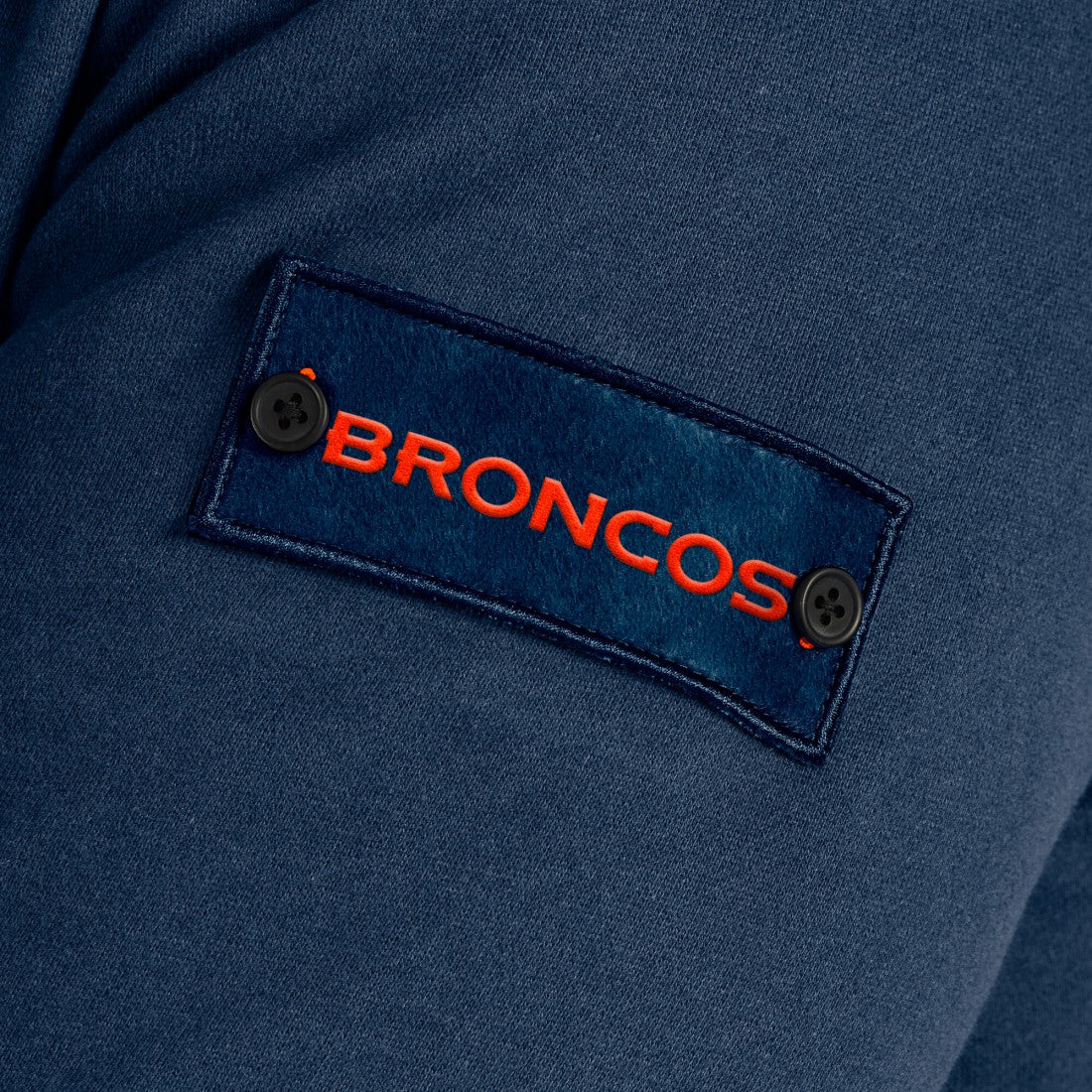 Denver Broncos J. Palmer QB1 Full-Zip Sweatshirt Navy - NFL