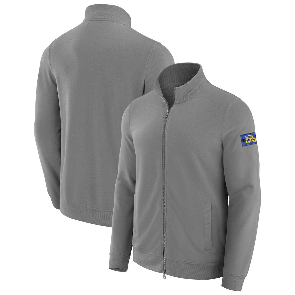 Los Angeles Rams J. Palmer QB1 Full-Zip Sweatshirt Graphite - NFL