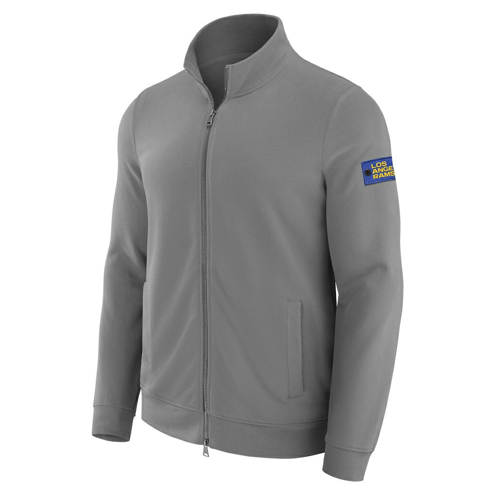 Los Angeles Rams J. Palmer QB1 Full-Zip Sweatshirt Graphite - NFL