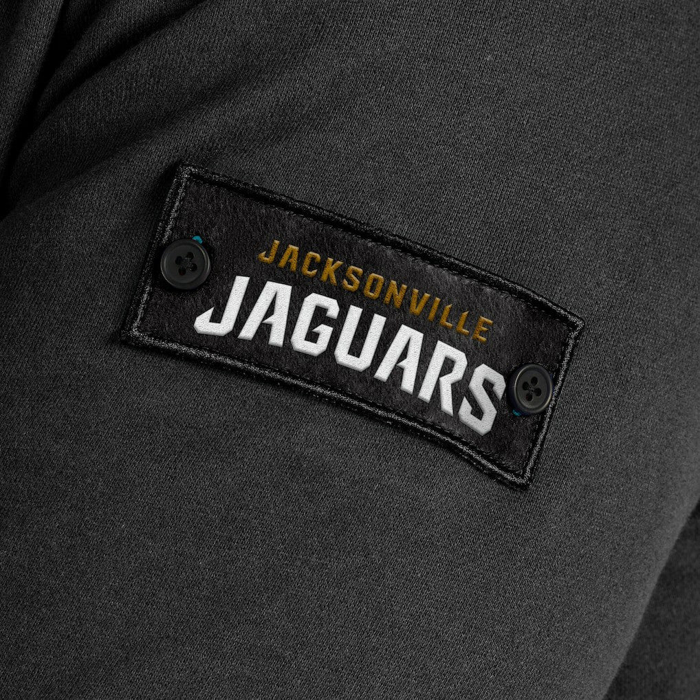Jacksonville Jaguars J. Palmer QB1 Full-Zip Sweatshirt Black - NFL