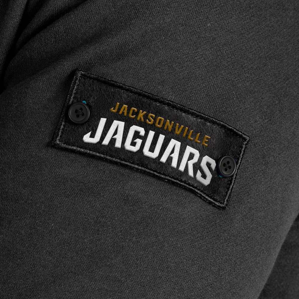Jacksonville Jaguars J. Palmer QB1 Full-Zip Sweatshirt Black - NFL
