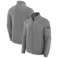 New York Giants J. Palmer QB1 Full-Zip Sweatshirt Graphite - NFL