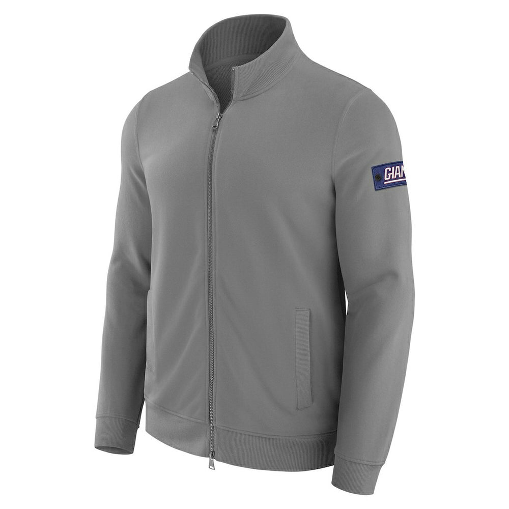New York Giants J. Palmer QB1 Full-Zip Sweatshirt Graphite - NFL