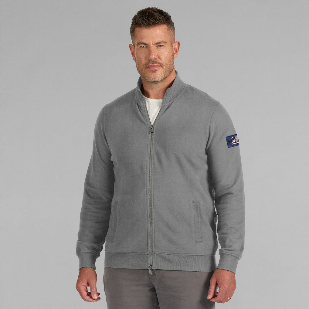 New York Giants J. Palmer QB1 Full-Zip Sweatshirt Graphite - NFL