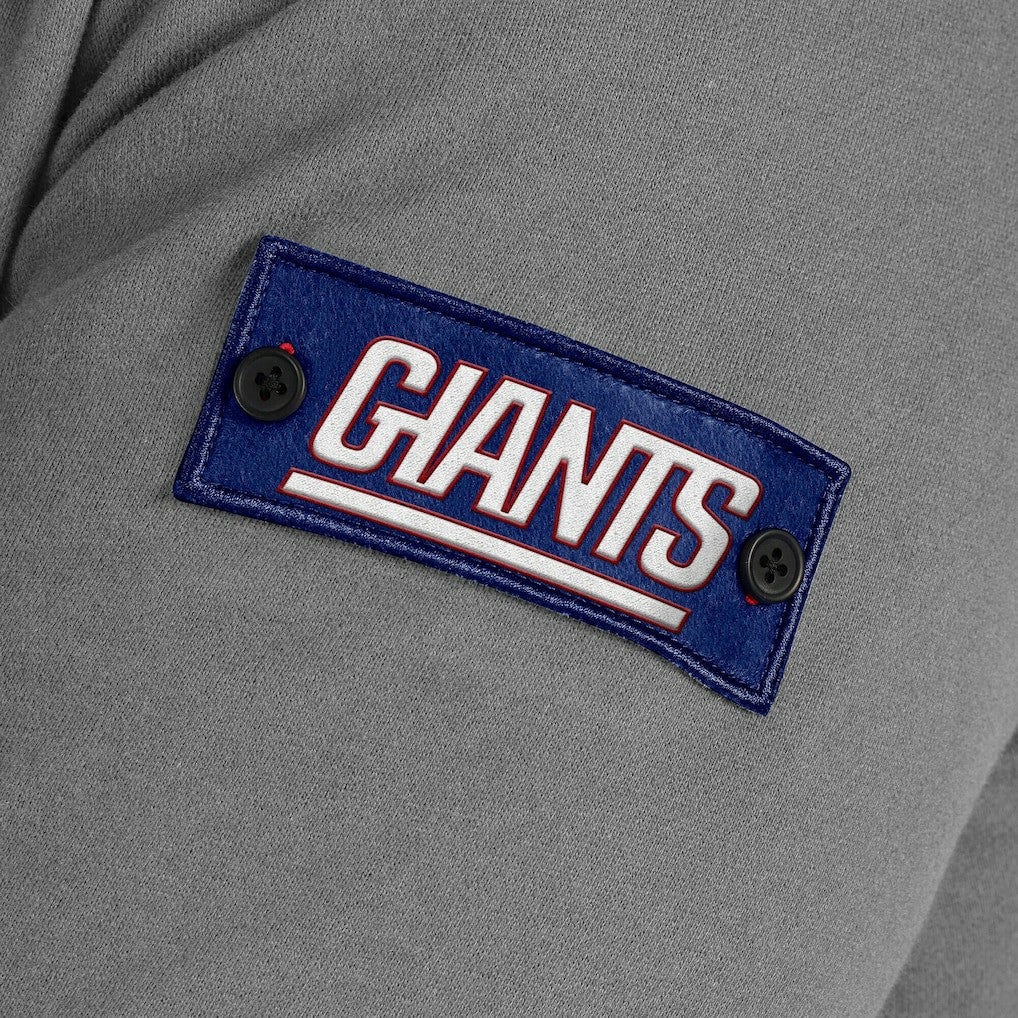 New York Giants J. Palmer QB1 Full-Zip Sweatshirt Graphite - NFL