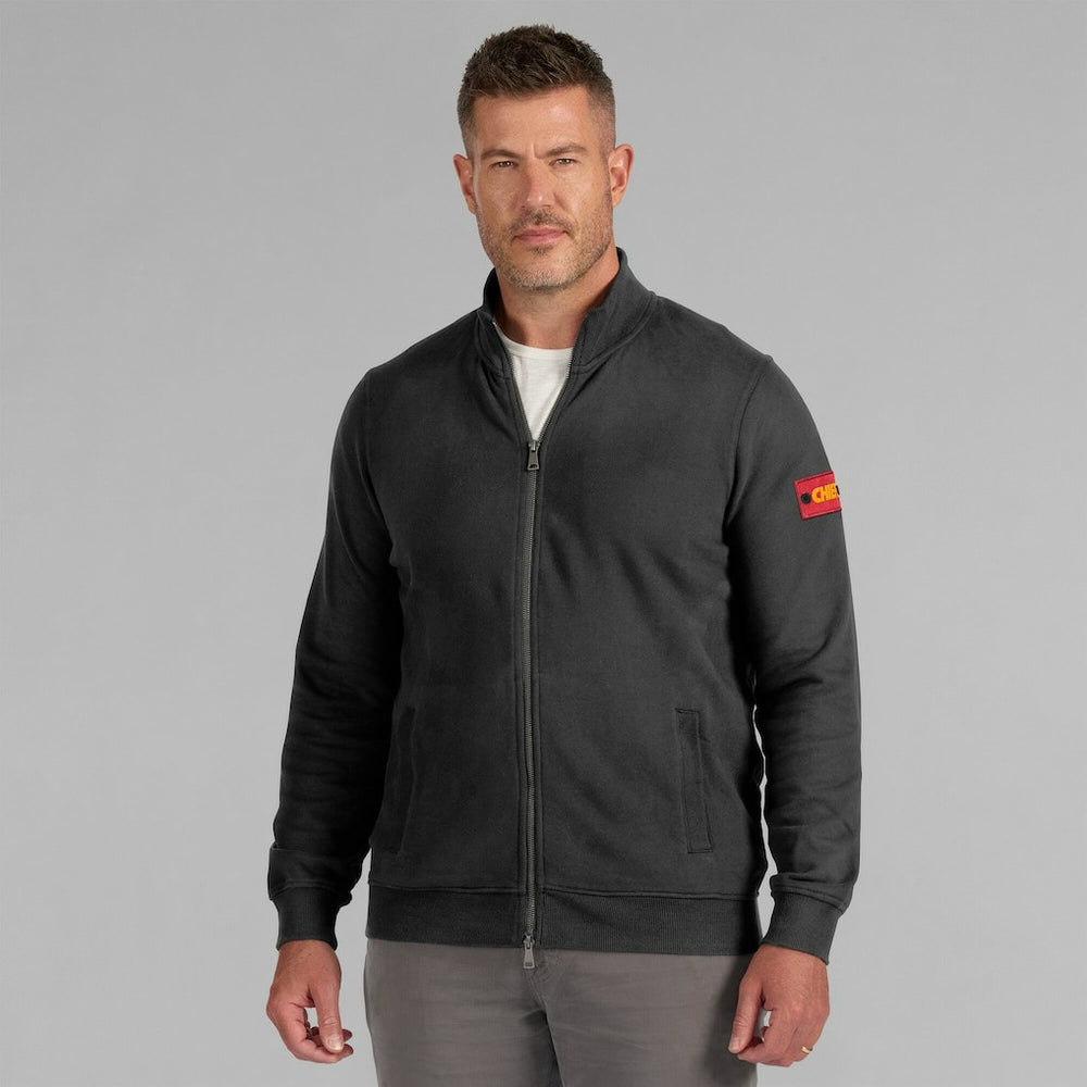 Kansas City Chiefs J. Palmer QB1 Full-Zip Sweatshirt Black - NFL