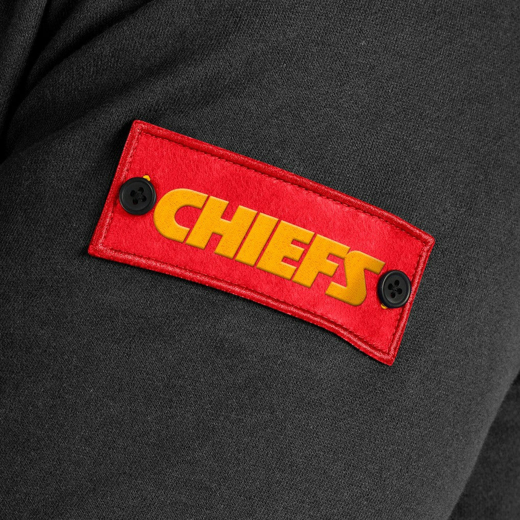 Kansas City Chiefs J. Palmer QB1 Full-Zip Sweatshirt Black - NFL