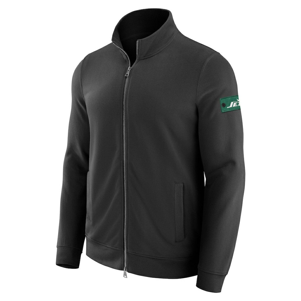 New York Jets J. Palmer QB1 Full-Zip Sweatshirt Black - NFL