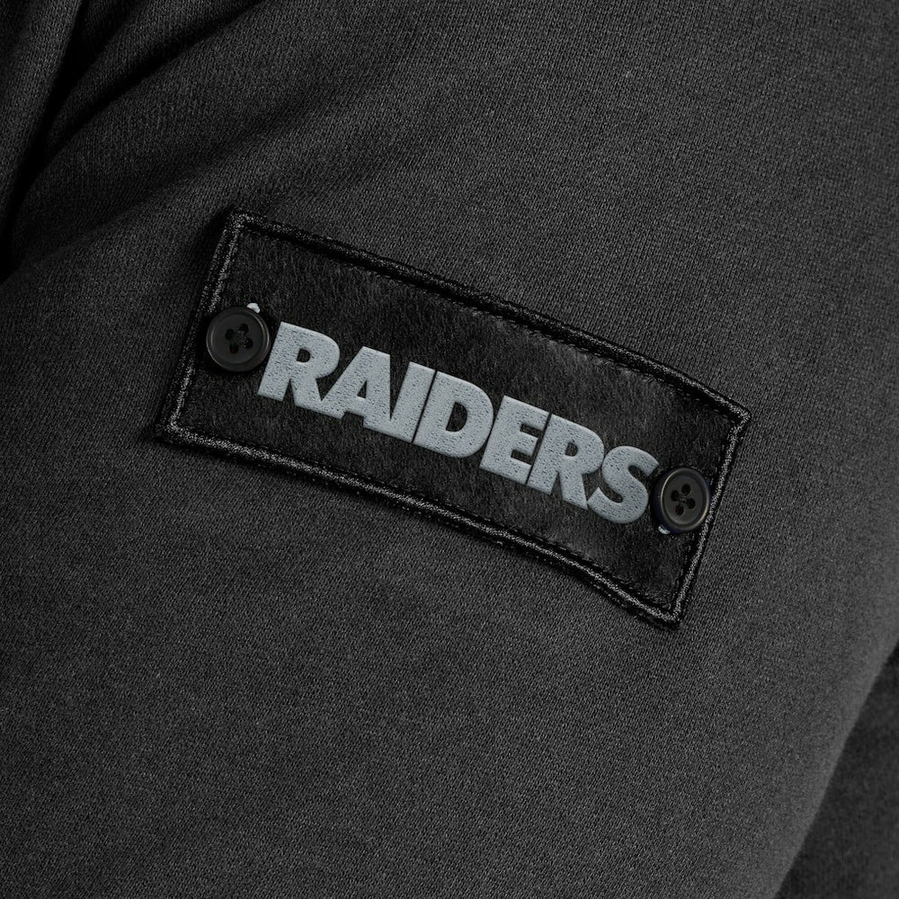 Las Vegas Raiders J. Palmer QB1 Full-Zip Sweatshirt Black - NFL