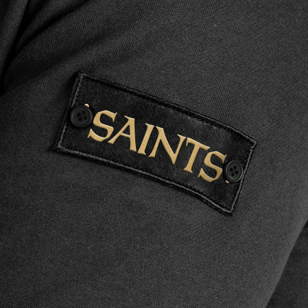 New Orleans Saints J. Palmer QB1 Full-Zip Sweatshirt Black - NFL