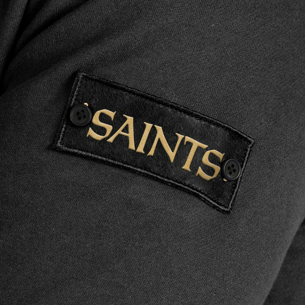 New Orleans Saints J. Palmer QB1 Full-Zip Sweatshirt Black - NFL