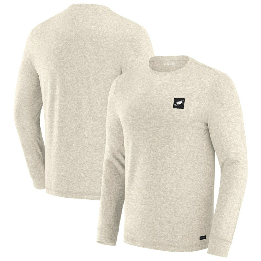 Philadelphia Eagles J. Palmer Four Down Long Sleeve T-Shirt Cream - NFL