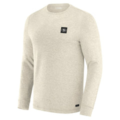 San Francisco 49ers J. Palmer Four Down Long Sleeve T-Shirt Cream - NFL