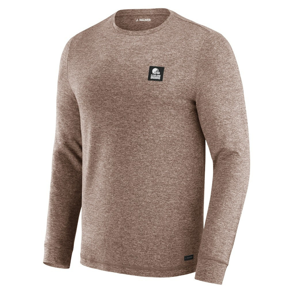 Cleveland Browns J. Palmer Four Down Long Sleeve T-Shirt Brown - NFL