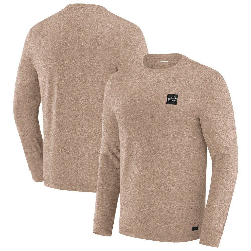 Buffalo Bills J. Palmer Four Down Long Sleeve T-Shirt Tan - NFL