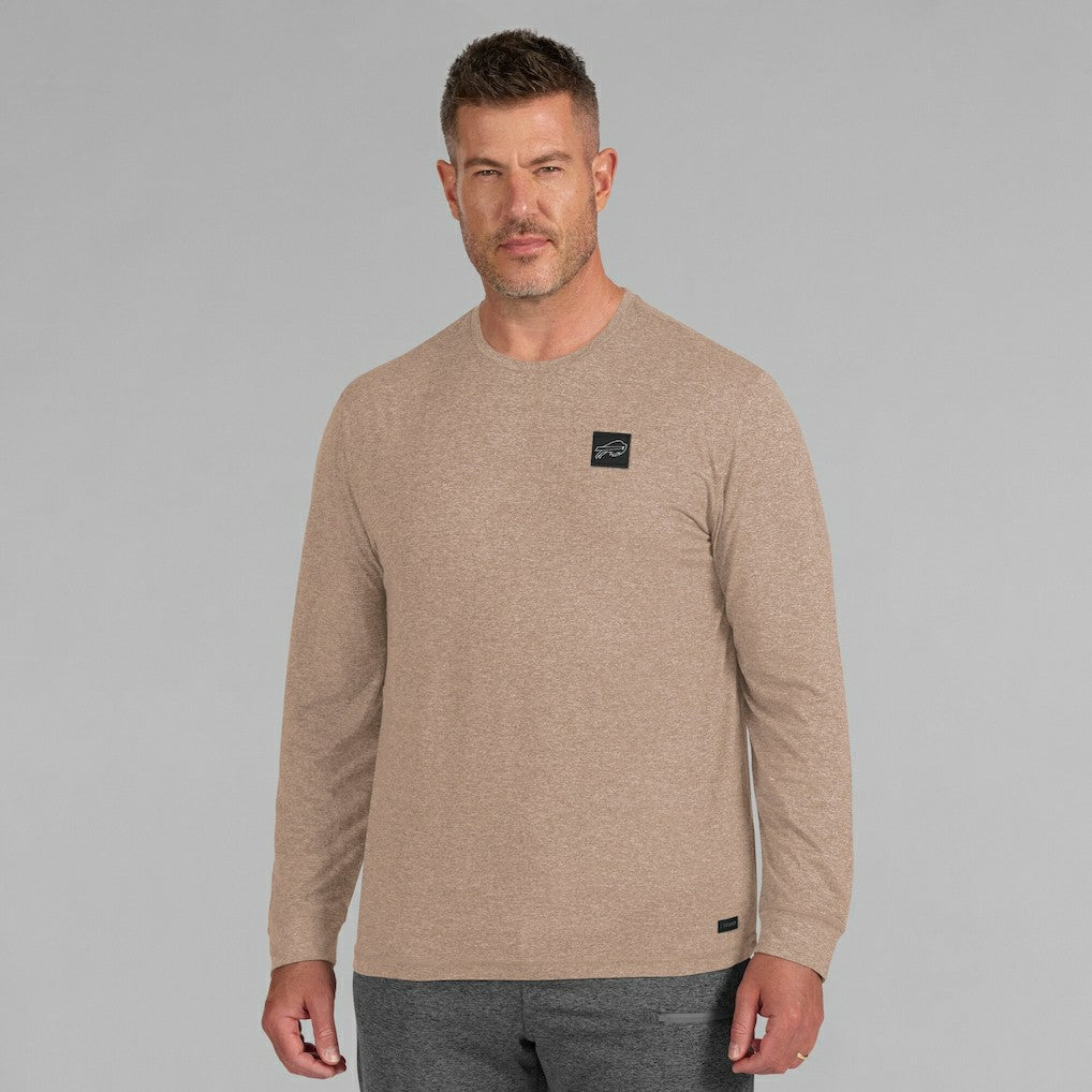 Buffalo Bills J. Palmer Four Down Long Sleeve T-Shirt Tan - NFL