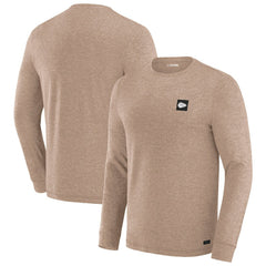 Kansas City Chiefs J. Palmer Four Down Long Sleeve T-Shirt Tan - NFL