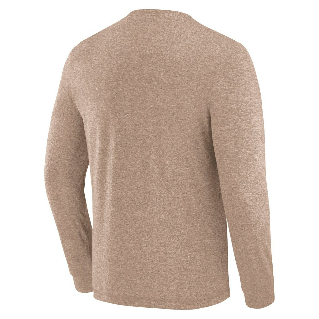 Kansas City Chiefs J. Palmer Four Down Long Sleeve T-Shirt Tan - NFL