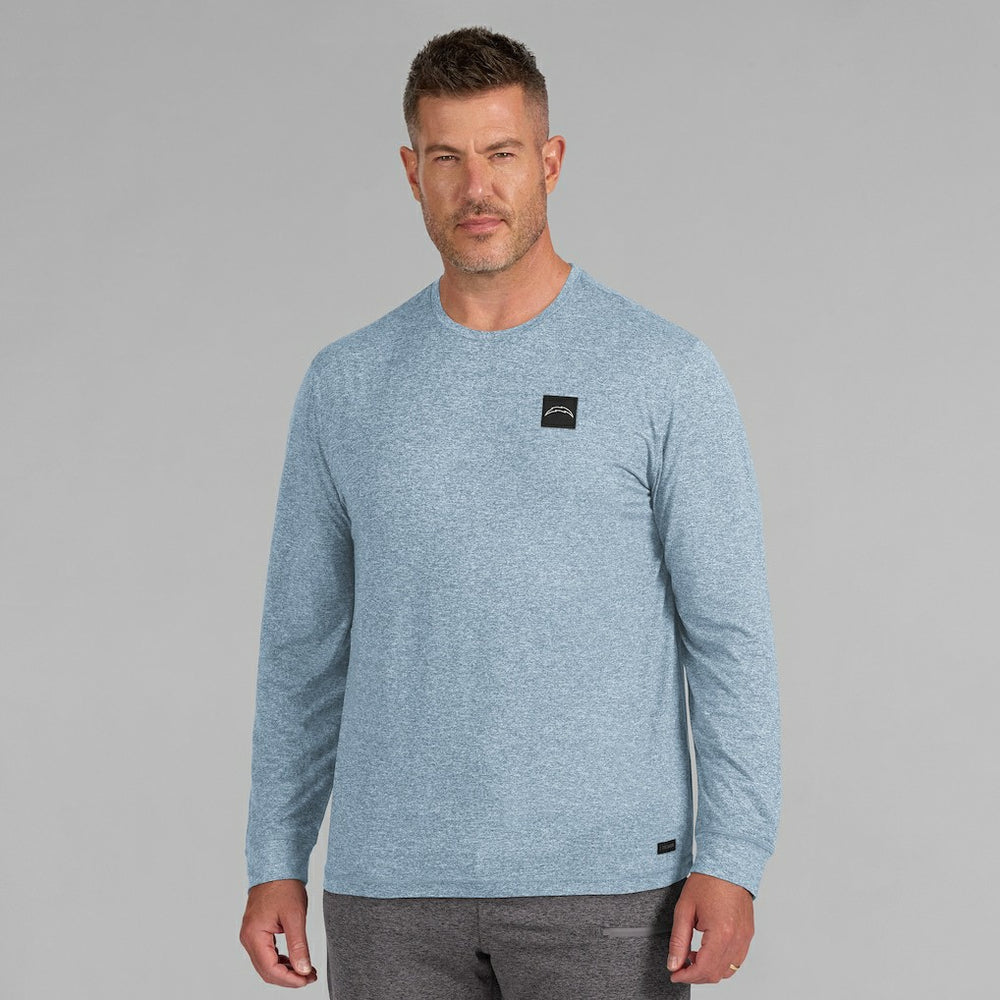 Los Angeles Chargers J. Palmer Four Down Long Sleeve T-Shirt Blue - NFL